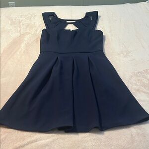 Betsey Johnson Navy Blue Formal Dress